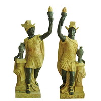 Roman male statues